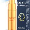 Desensitized Delay Sprayer for Long Last Men Sex Novelties, Fast-Acting Formula Sex Sprays for Climax Control in Bed, Sexual Enhancers Last Longer Sex Supplement for Him, 0.34 FL OZ
