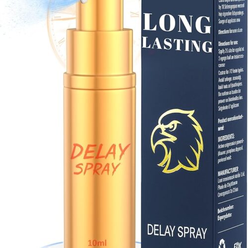 Desensitized Delay Sprayer for Long Last Men Sex Novelties, Fast-Acting Formula Sex Sprays for Climax Control in Bed, Sexual Enhancers Last Longer Sex Supplement for Him, 0.34 FL OZ