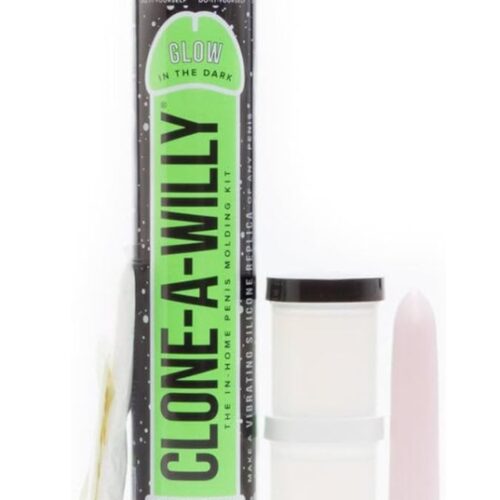 CLONE-A-WILLY - Silicone Penis Casting Kit for Glow In The Dark Dildo (Green)