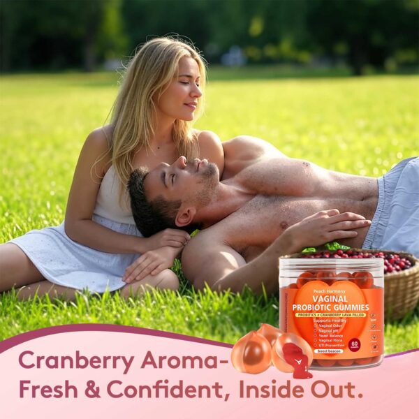 Boost Beacon Women's Probiotic Gummies for FeminineHealth -Cranberry Gummies for pH Balance & UTlPrevention -Natural Women's Health for Hormonal Balance& lmmune Support -Supplement with Vitamin C &Lactobacillus - 60 Count